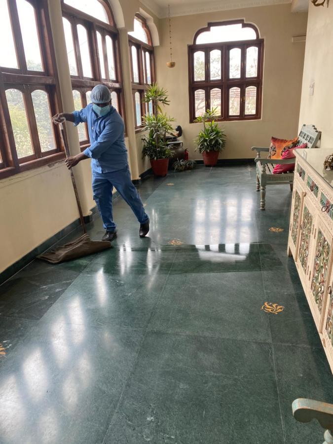 Vijaigarh Kothi - Heritage Boutique Váránaszi Kültér fotó
