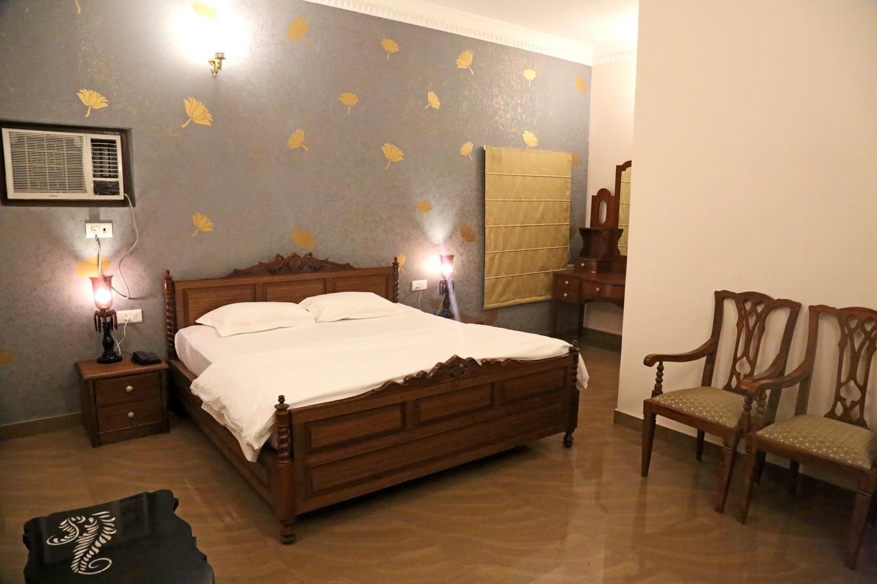 Vijaigarh Kothi - Heritage Boutique Váránaszi Kültér fotó