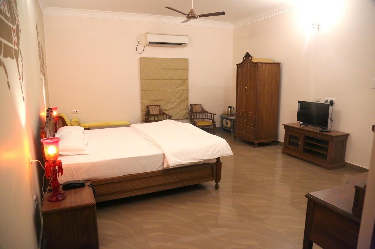 Vijaigarh Kothi - Heritage Boutique Váránaszi Kültér fotó